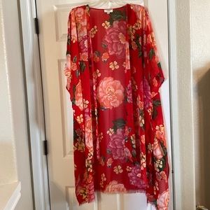 Floral kimono